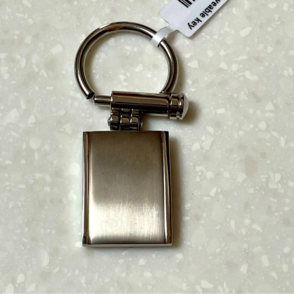 Stainless Steel engraveable key ring